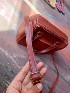 Chic Red Handbag