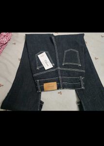 High-Waisted Flared Jeans