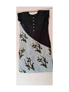 Unique Bird Print Kurta