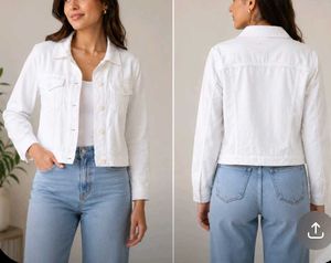 Classic White Denim like shirt
