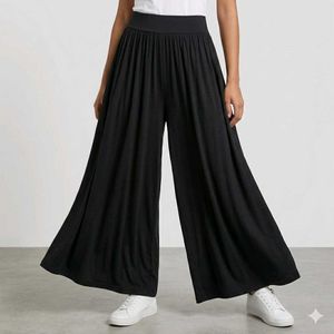 Black Wide Leg Palazzo Pants