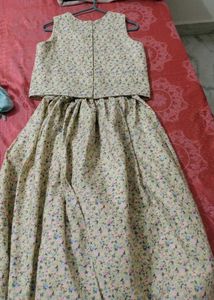 Floral Print Maxi Dress Set