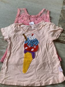 3 Pack Baby Girl Tops