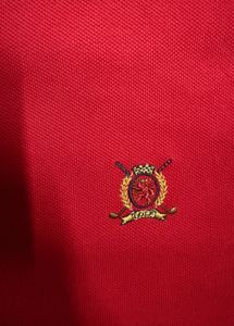 Tommy Hilfiger Red Polo Shirt