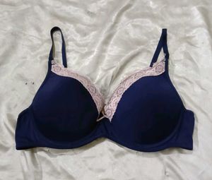 Navy Blue Lace  Bra