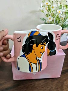 Aladdin &amp; Jasmine Couple Mugs