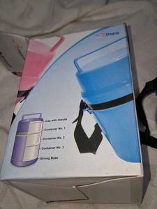 Haans Blue Lunch Break Tiffin Carrier