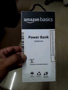 Amazon Basics 20000mAh Power Bank with display