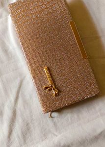 Sparkling Rose Gold Clutch