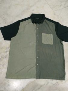 Colorblock Short Sleeve Shirt