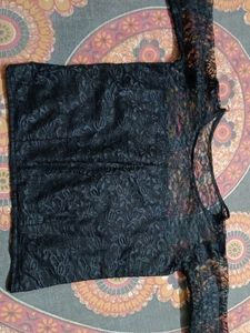 Hand Made Net Blouse Comboo