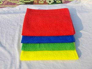 Microfiber Cleaning Towel 280 GSM 4 Pcs Multicolor