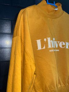 Cozy "L'hiver" Oversized Sweatshirt