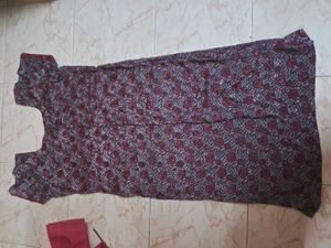 XL 3pcs Crepe Kurti Set