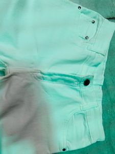 Classic White Straight Leg Jeans
