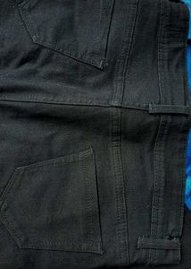 High Rise Black Jeans