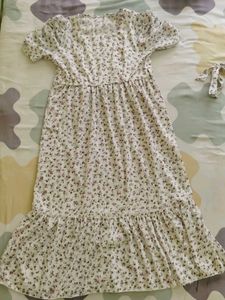 Floral Print Midi Dress