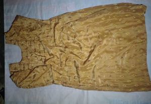Golden Embroidered Kurta soft