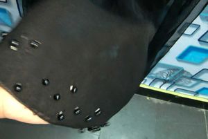 Black Embellished Dupatta soft &amp; silk pearl border