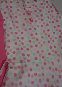 Polka Dot Dress with Shrug