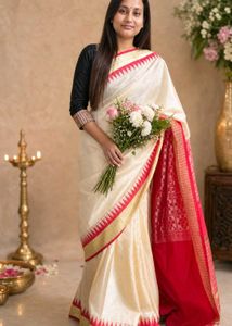 Elegant Chandrika Bomkai Saree of Orissa