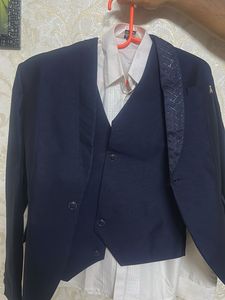 Boys Navy Blue blazer set
