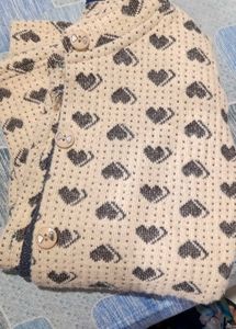 Beige Color Cardigan