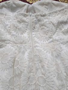 White Pretty Tube Dress
