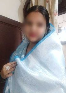 Elegant Blue Saree with Silver Border