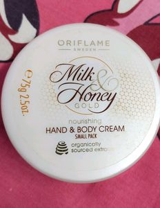 Milk & Honey Gold Hand And Body Cream