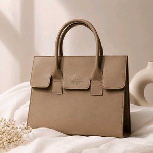 Stylish Taupe Tote Handbag(negotiable)