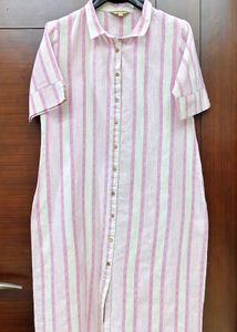 Chic Striped Cotton Kurta.