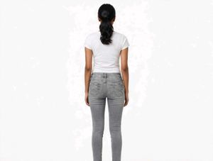 Grey Slim Fit Denim Jeans