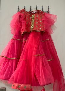 Brand New Saka Designs Lahanga Choli Duptta For 2y