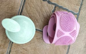 Combo set of  Silicone Scalp Massager & back scrub