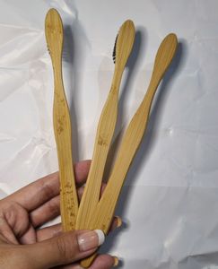 Wooden Brush Combo Of 3