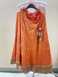 Banarasi print skirt