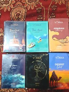 Vokka Unisex Perfume Collection pk of 6