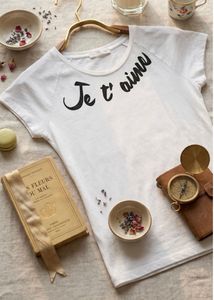 Je t'aime Graphic Tee Zara