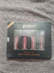 Pilgrim Matte Me Up Mini Liquid Lipstick Set