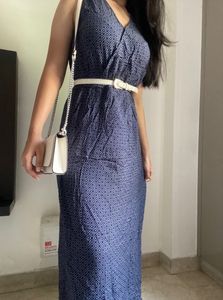 Branded Sleeveless Dress
