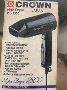 CROWN Hair Dryer
