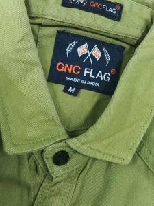 Men's Light Green Casual Shirt