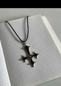 Gothic Cross Pendant Necklace