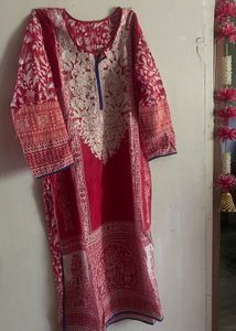 Red Ethnic Kurta ❤️