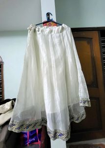 Beautiful White Lengha