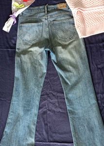 Light Wash Low waist Bootcut  Denim Jeans