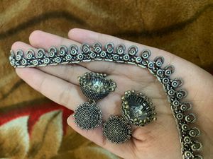 Beautiful Oxidised Jewellery Set