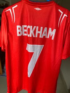 Umbro Retro England #7 Beckham Jersey [UNUSED]