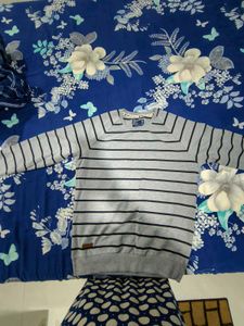 Striped Men's Sweat Shirt